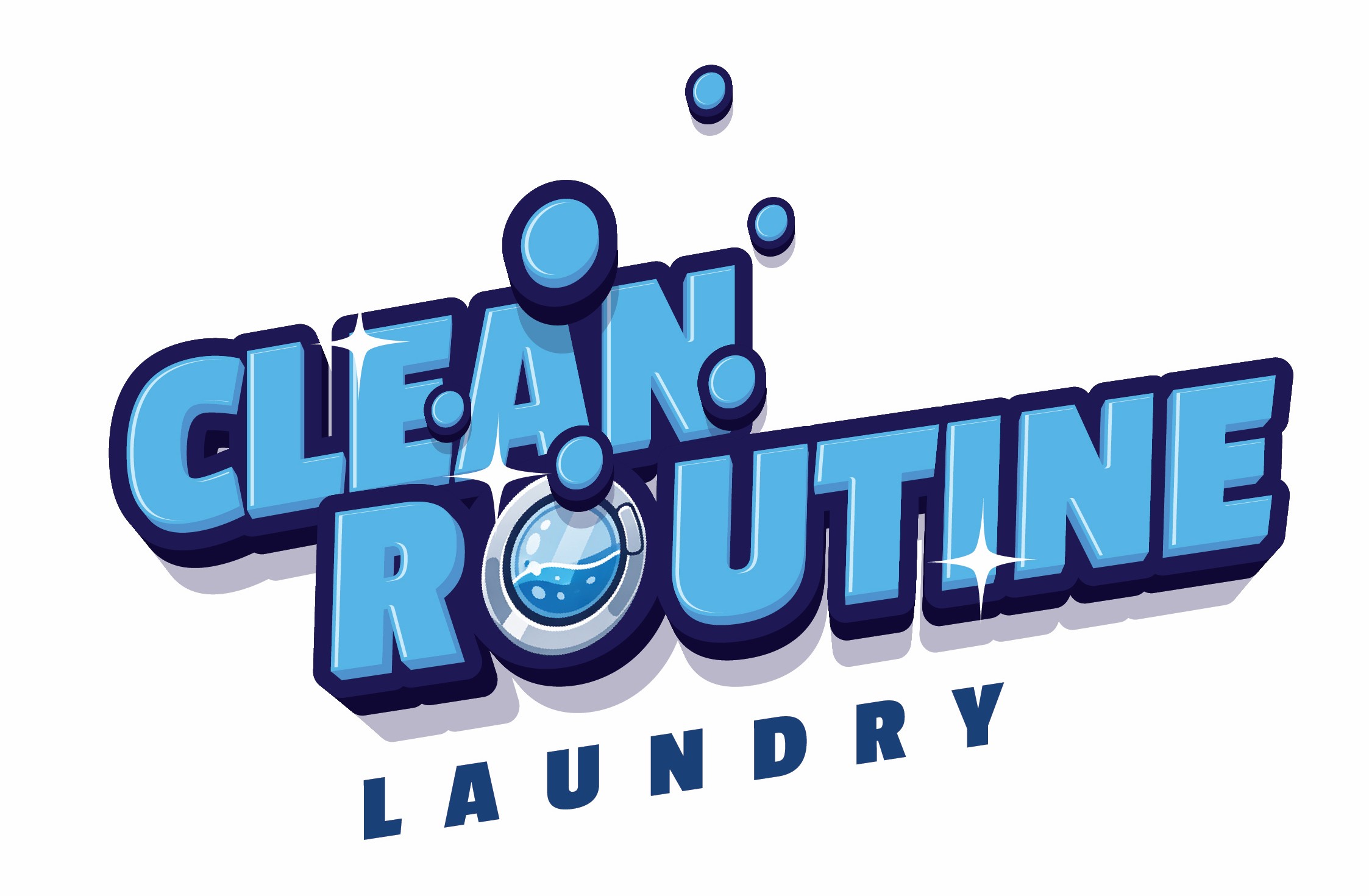 Clean Routine Blue Logo